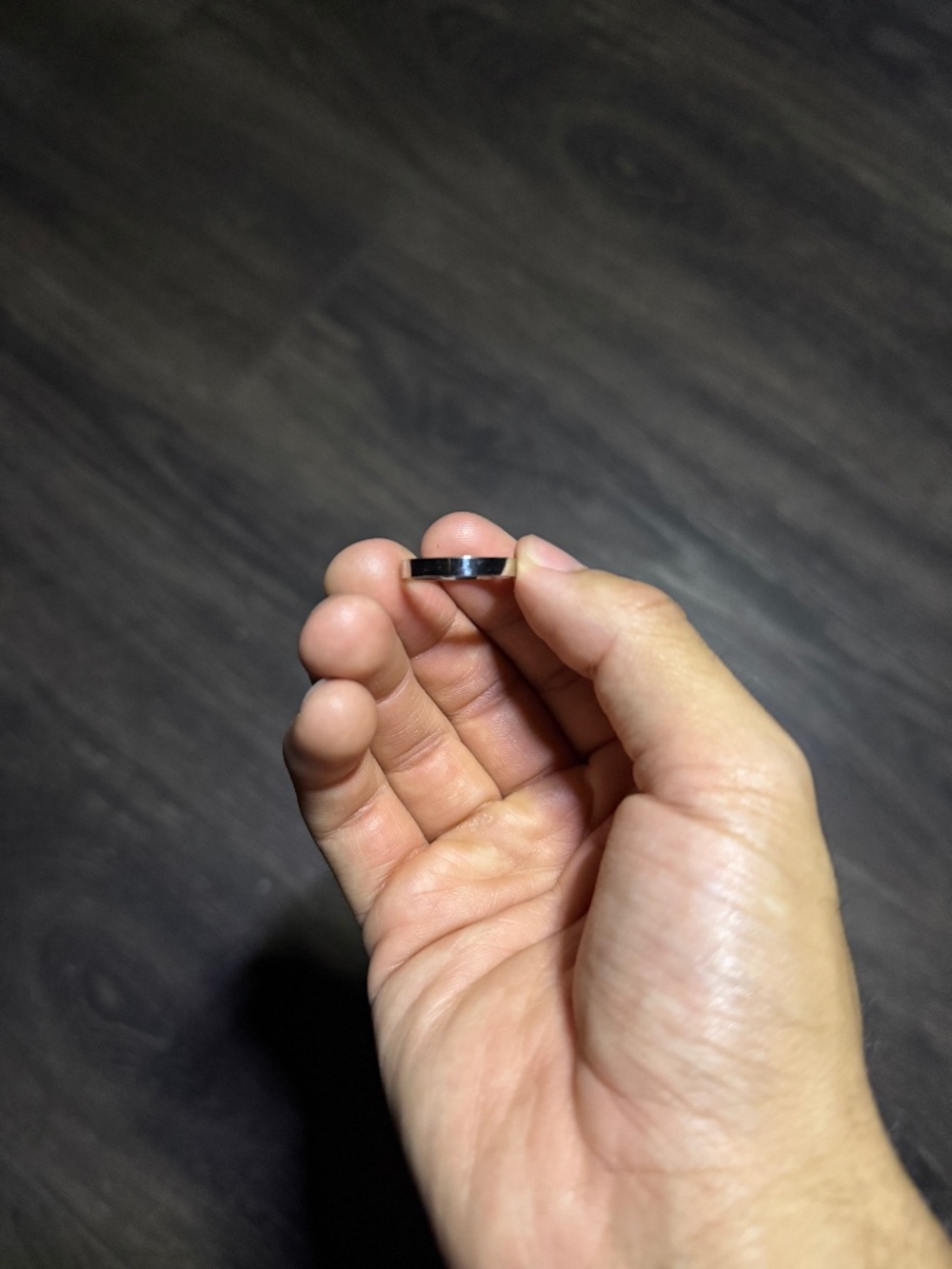 Mens Silver Pinky Ring